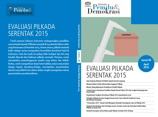 Read more about the article Jurnal 8 | Evaluasi Pilkada Serentak 2015