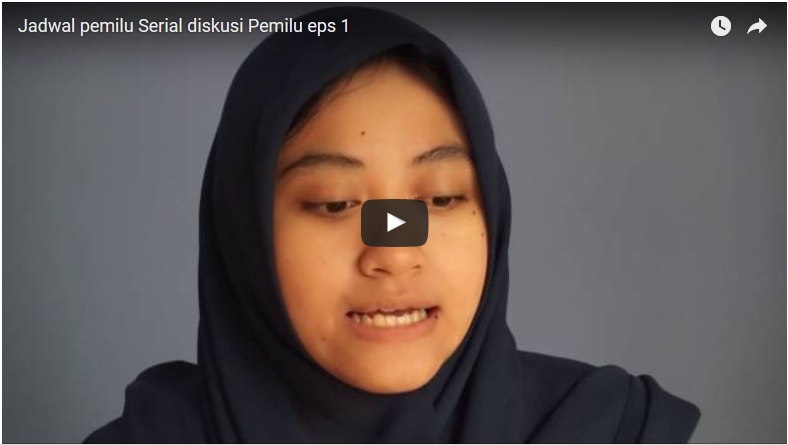Read more about the article Jadwal pemilu Serial diskusi Pemilu eps 1