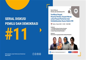 Read more about the article Verifikasi Parpol Peserta Pemilu: Karpet Merah untuk Parpol Parlemen dan Ketidakbulatan Suara Hakim MK