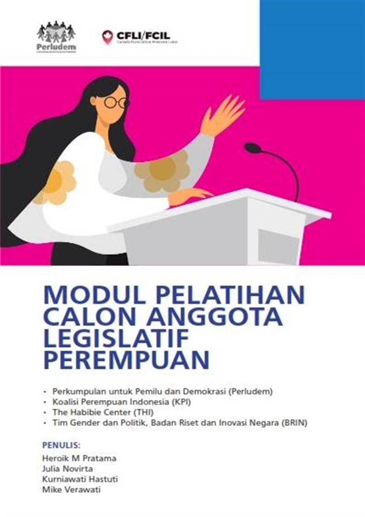 Read more about the article Modul Pelatihan Calon Anggota Legislatif Perempuan